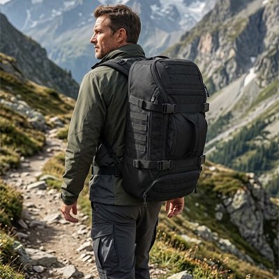 Sac à dos pour randonnée en trek alpin panoramique