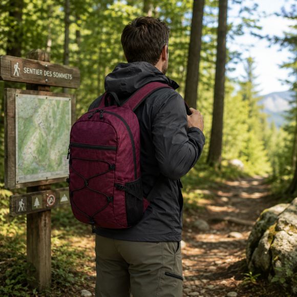 Sac à dos pour randonnée RandoryX départ sentier forêt liberté confort