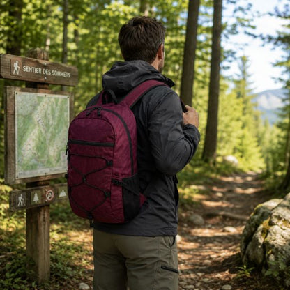 Sac à dos pour randonnée RandoryX départ sentier forêt liberté confort