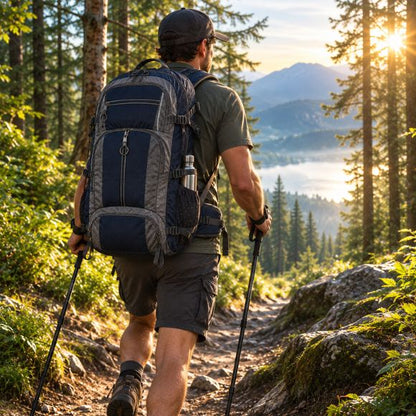 Sac à dos pour randonnée SentierX au lever du soleil