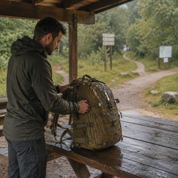 Sac à dos pour randonnée SentinelX imperméable sous abri pique-nique