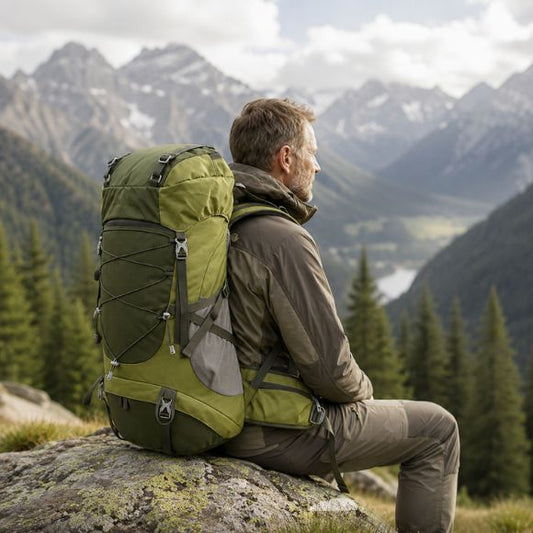 Sac à dos pour randonnée Summitra en pause panoramique
