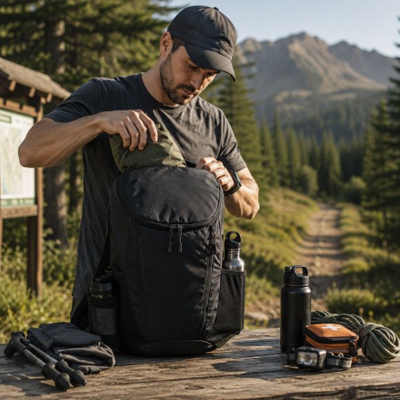 Sac à dos pour randonnée trailnova préparation avant départ randonnée