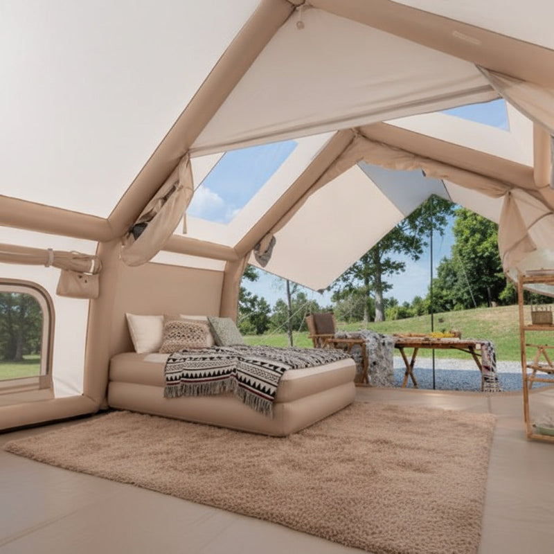 Tente gonflable familiale Lodge Horizon XL avec grand espace 